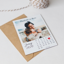 save the date magnet polaroid